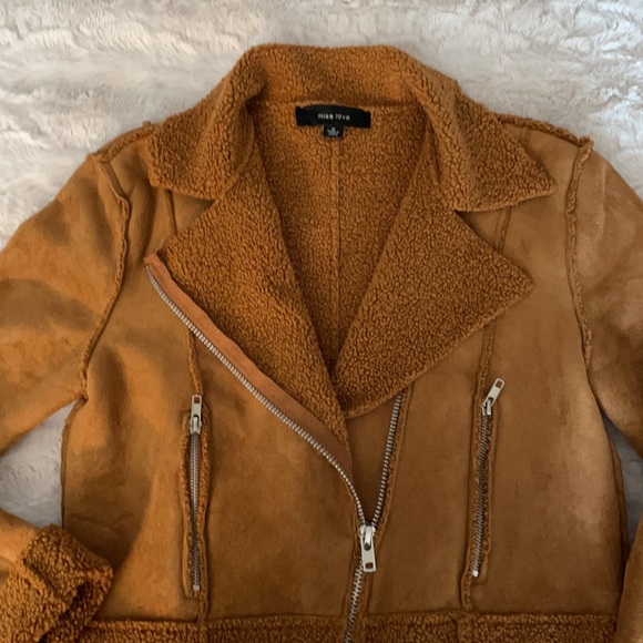 Suede Biker Jacket - Picture 3 of 8